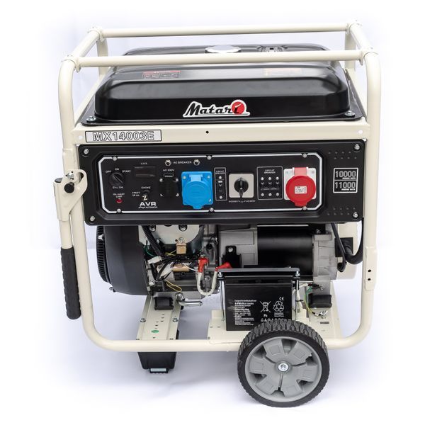 Бензиновий генератор Matari MX14003E MMX-14E3 фото