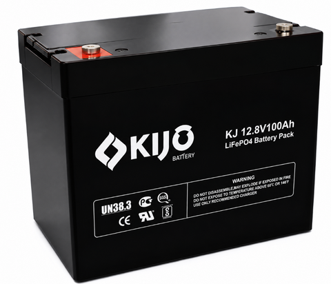 Акумулятор KIJO KJ 12.8V100Ah AUTO-0012 фото