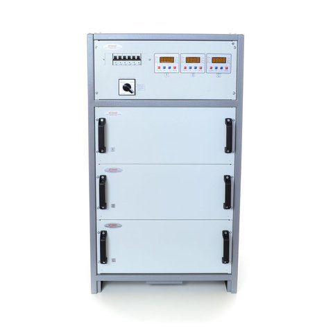 Стабилизатор напряжения трехфазный HHCT SHTEEL 3&times;11 кВт 50А (7-0) INFINEON 4986 фото